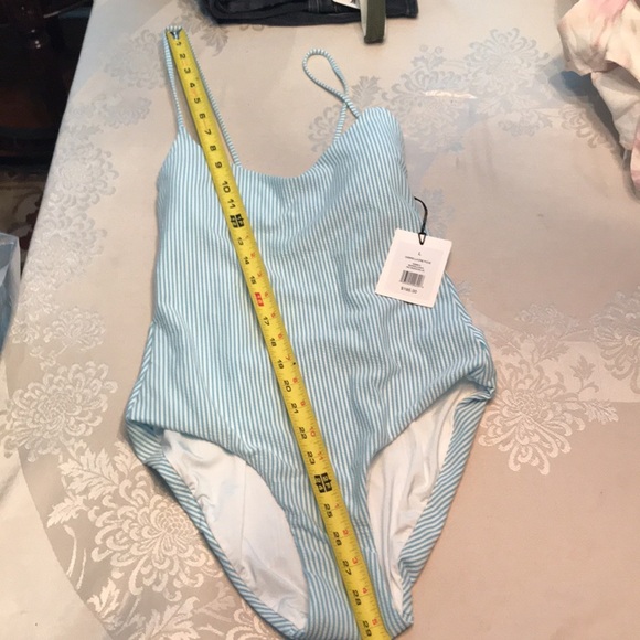 NWT Anthropologie Onia Gabrielle One-piece Large - Picture 6 of 13